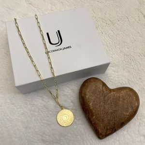 Gold Medallion Necklace by UJ